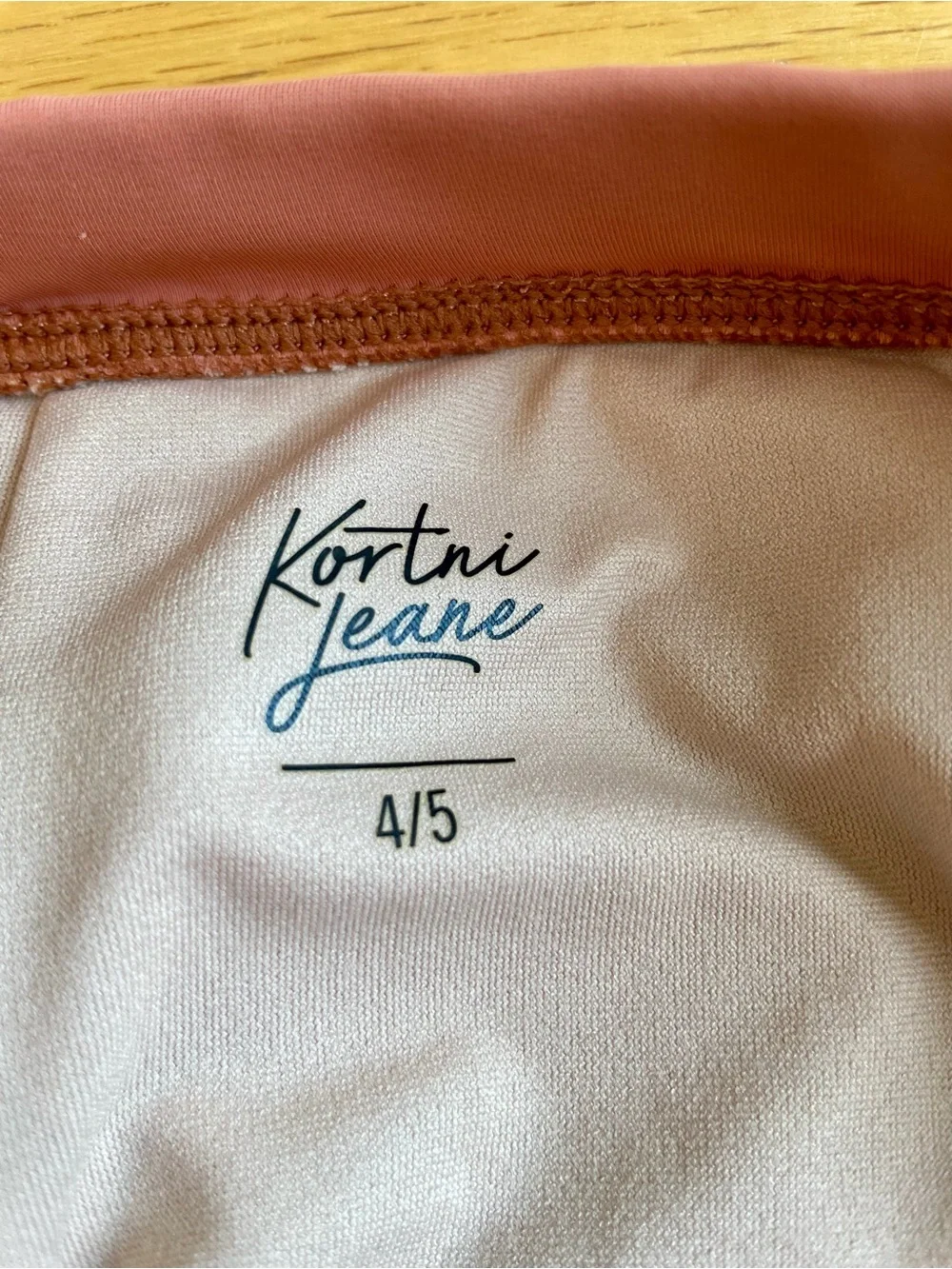 Kortni Jeane Cognac Swimshorts